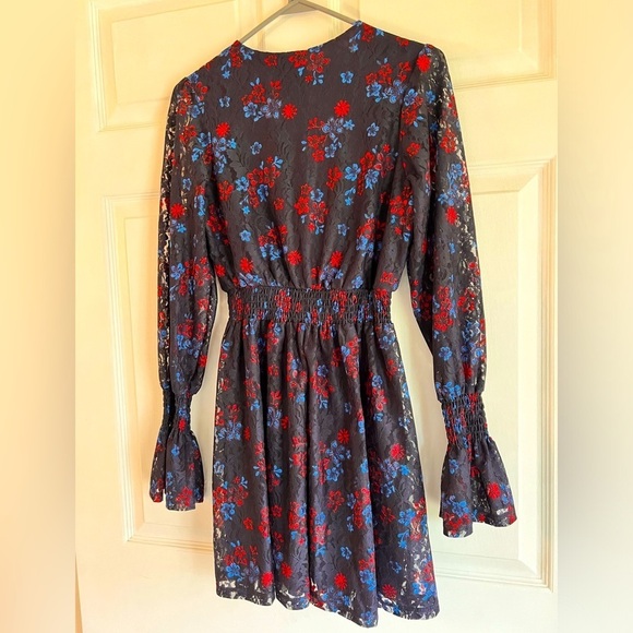 Disney Princess Navy Blue Floral Lace Dress Size XS​​​​ - Picture 3 of 3